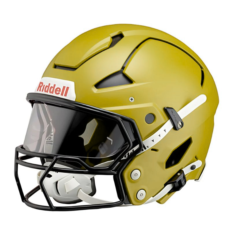 Riddell ゴールド ヘルメット Riddell SPEEDFLEX Helmets Painted (XL) XL Old Gold