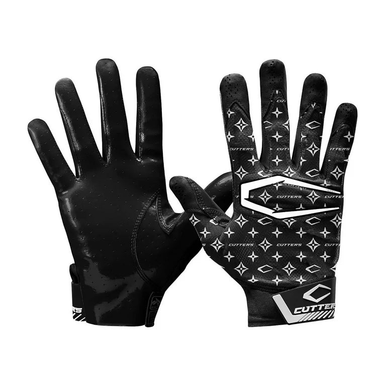 Cutters Rev Pro 4.0 "Limited Edition Luc Black" Receiver Football Gloves (XL)