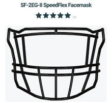 Riddell SpeedFlex  Black (Facemask + HardCup Chinstrap Included)