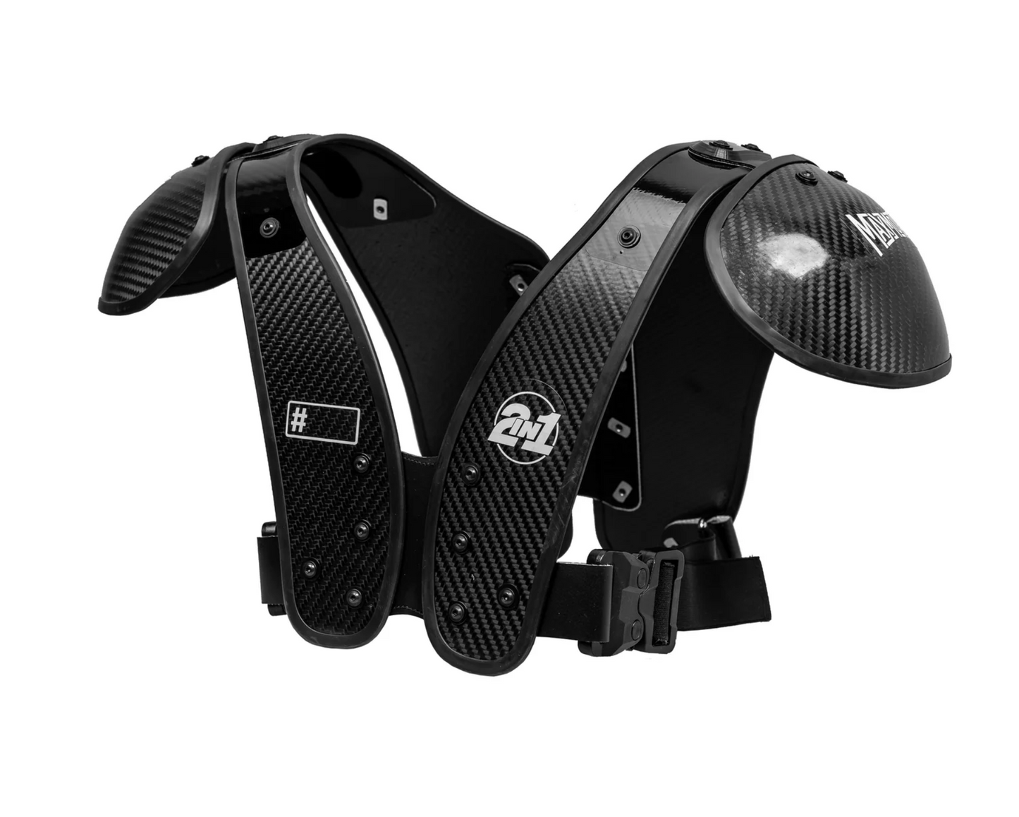2in1 Carbon Shoulder Pads + Back Plate