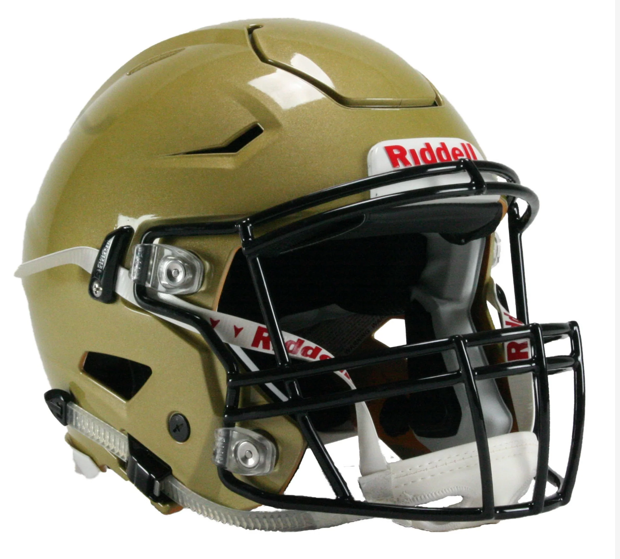 Riddell SpeedFlex Metalic Vegas Gold (Facemask HardCup Chinstrap