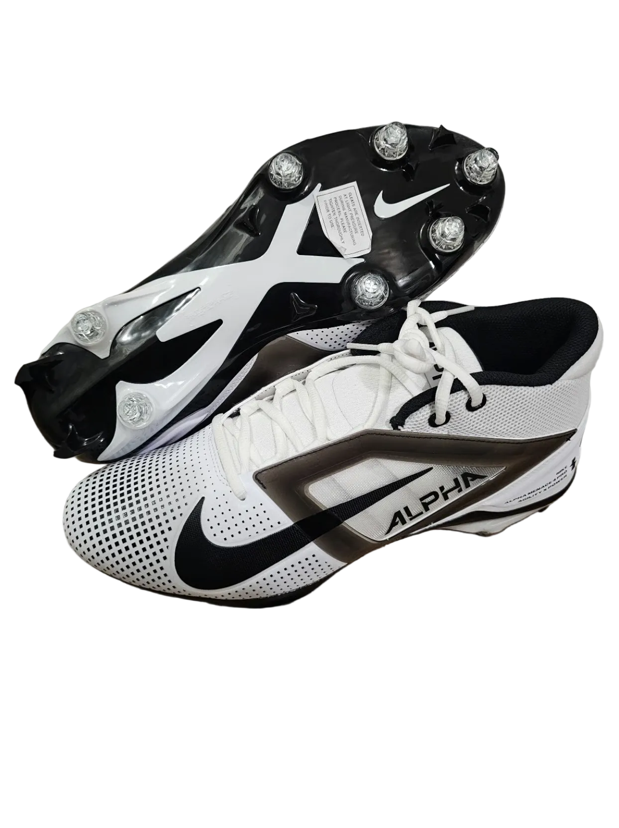 Nike Alpha Menace 4 Pro Football Cleats (US 11.5)