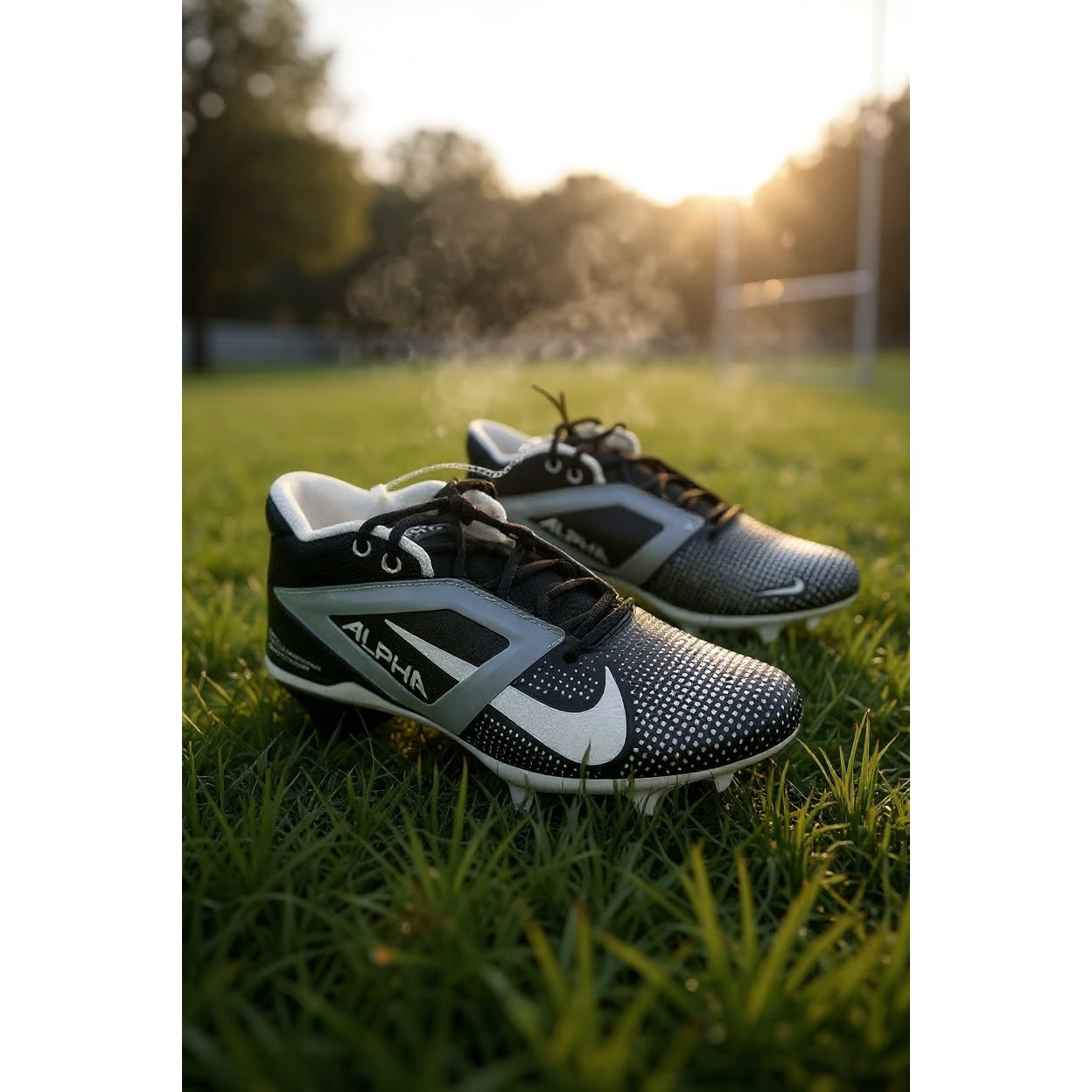 Nike Alpha Menace 4 Pro Football Cleats (US 13.5)