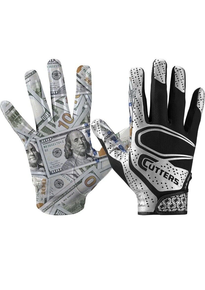 Cutters Game Day Elite Receiver (L/XL) – American-Football-Handschuhe –