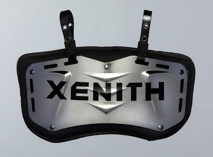 XENITH Xflexion Back Plate (Chrome) - www.SportsTakeoff.com