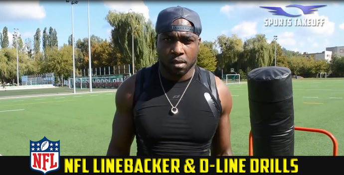 VIDEO: NFL Linebacker and Defensive Line drill.