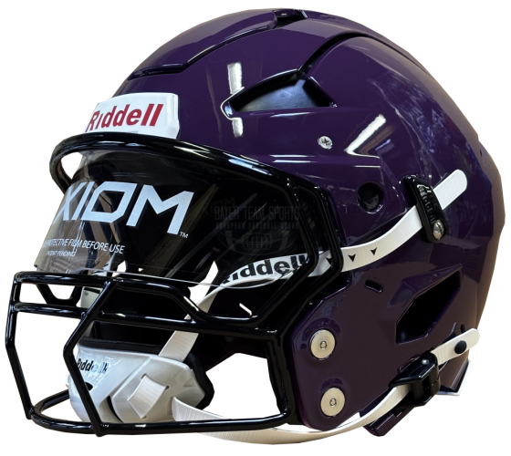 Riddell Axiom Helmets Standard (including Facemask) - Purple
