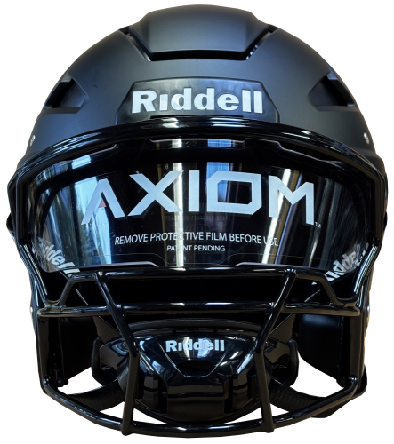 Riddell Axiom Helmets Standard (including Facemask) - Black Matte