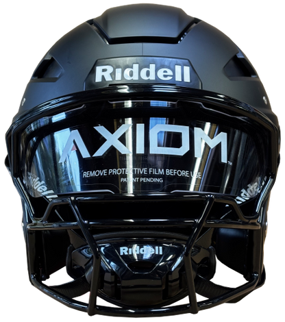 Riddell Axiom Helmets Standard (including Facemask) - Black Matte