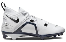 Nike Alpha Menace Pro 3 - White/Navy (US 10.5, 11, 12, 14) - www.SportsTakeoff.com