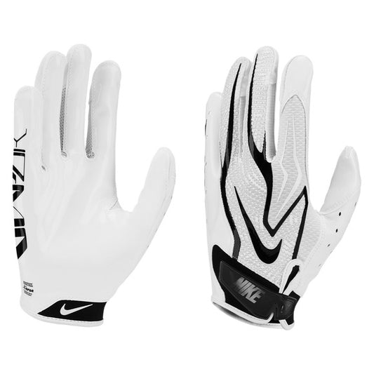 Nike Vapor Jet 9.0 Receiver Gloves - White/Black
