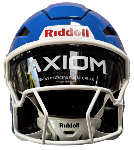 Riddell Axiom Helmets Standard (including Facemask) - Royal