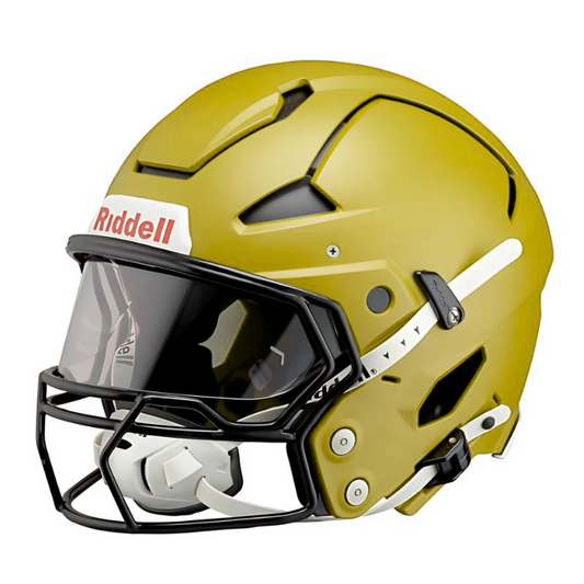 Riddell Axiom Helmets Standard (including Facemask) - Vegas Gold