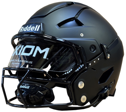 Riddell Axiom Helmets Standard (including Facemask) - Black Matte Riddell Axiom Helmets Standard (including Facemask) - Black Matte