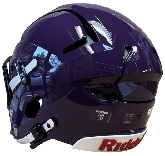 Riddell Axiom Helmets Standard (including Facemask) - Purple