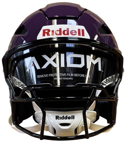 Riddell Axiom Helmets Standard (including Facemask) - Purple