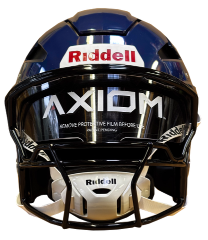 Riddell Axiom Helmets Standard (including Facemask) - Navy