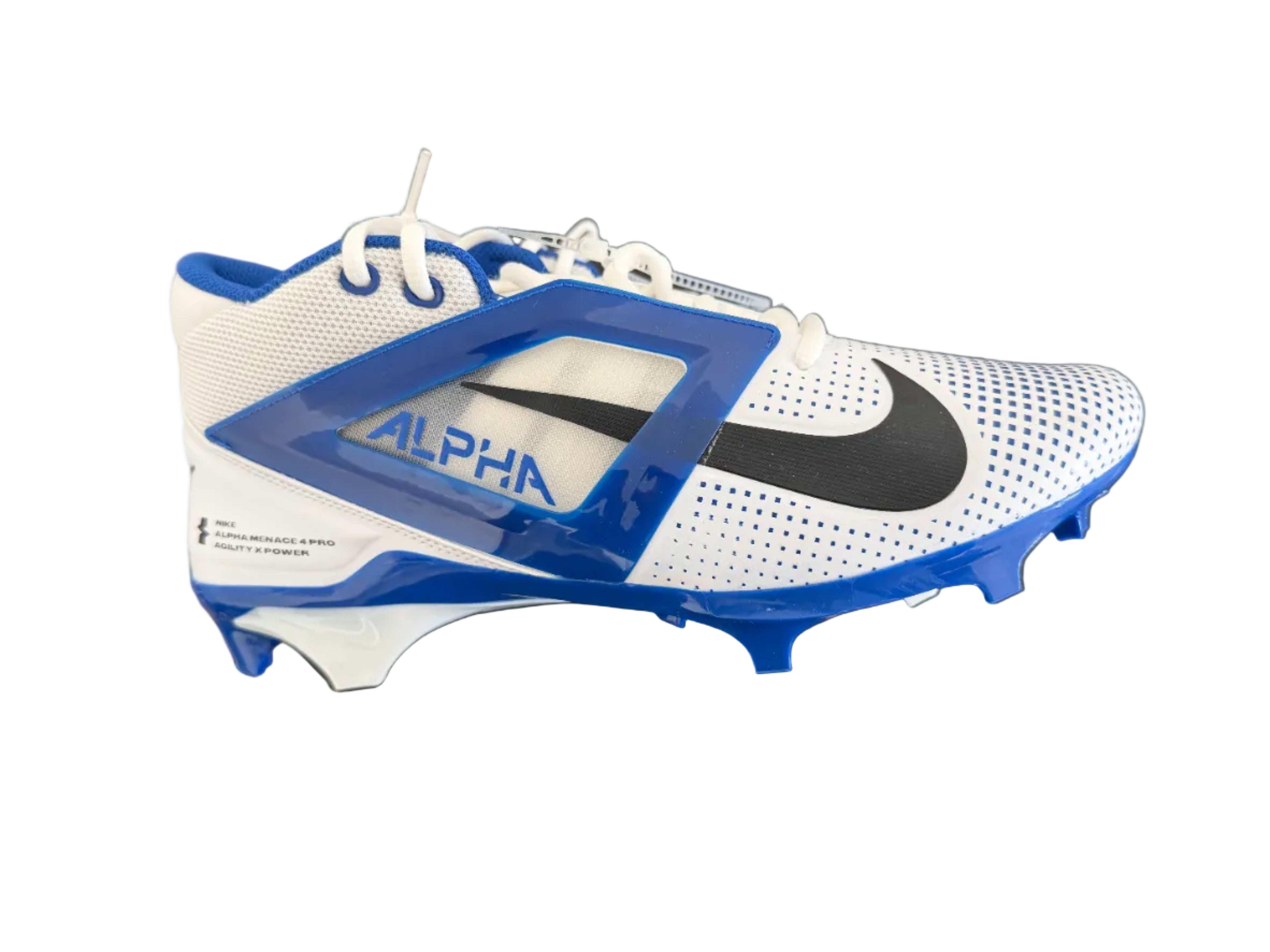Nike Alpha Menace 4 Pro American Football Cleats (US 10.5, 11.5