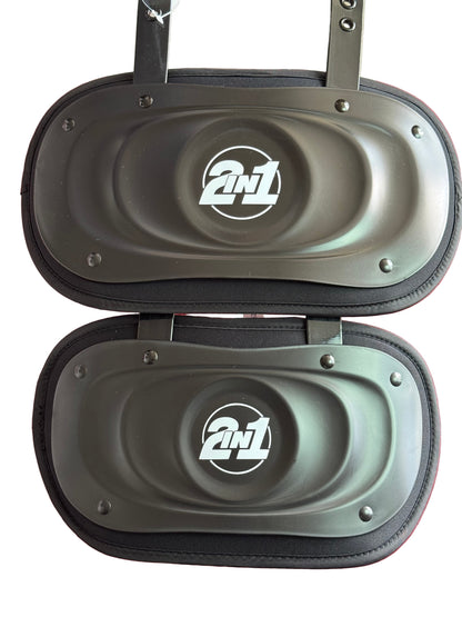 2in1 Carbon Shoulder Pads + Back Plate