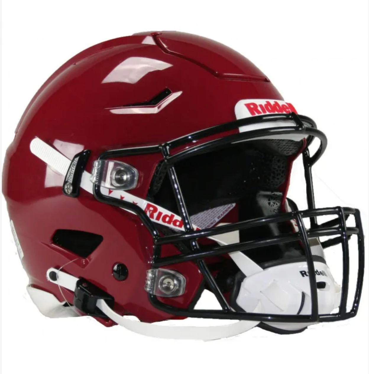 Riddell SpeedFlex Maroon (Facemask + HardCup Chinstrap Included) –