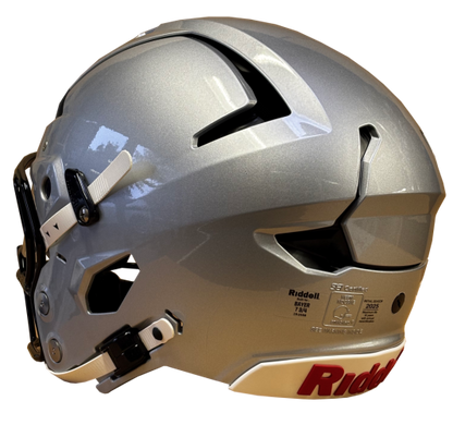 Riddell Axiom Helmets Standard (including Facemask) - Bay Silver
