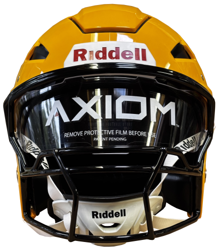 Riddell Axiom Helmets Standard (including Facemask) - Gold