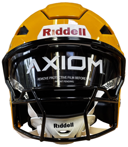 Riddell Axiom Helmets Standard (including Facemask) - Gold
