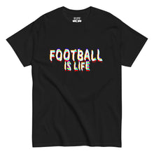 Football is Life Glitch - Men's classic tee - www.SportsTakeoff.com