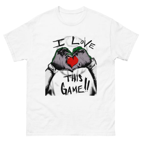 I Love This Game! - Green Men's classic tee - www.SportsTakeoff.com