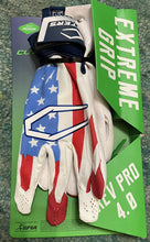 Cutters Rev Pro 4.0 "Limited Edition Flag" Receiver Football Gloves (S, M, L)