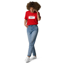 Hello, I'm Her - Unisex organic cotton t-shirt - www.SportsTakeoff.com