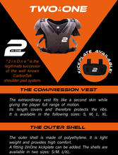 Two In One  Compression Vest  "Carbontek Successor" - SportsTakeoff 