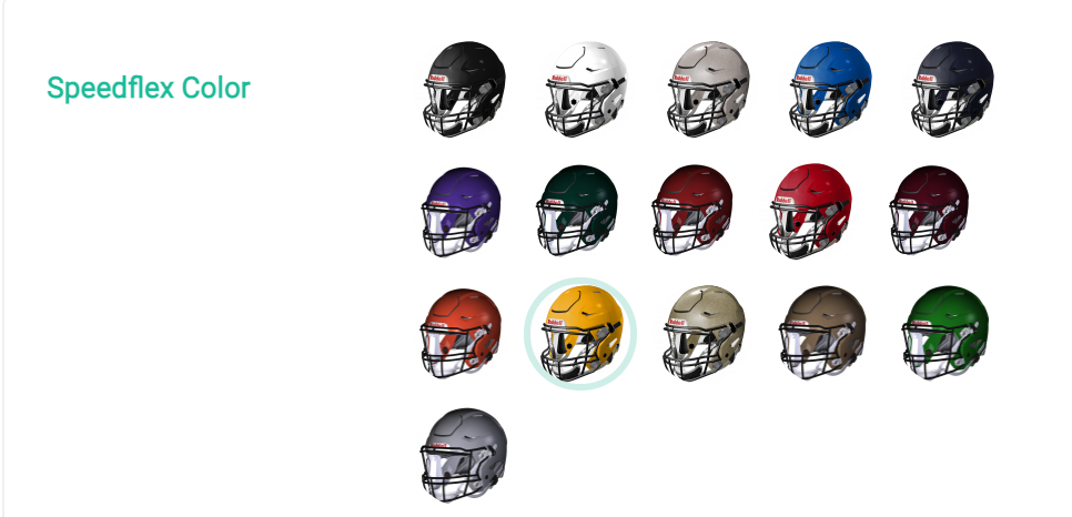 Riddell SPEEDFLEX - Facemask Not Included