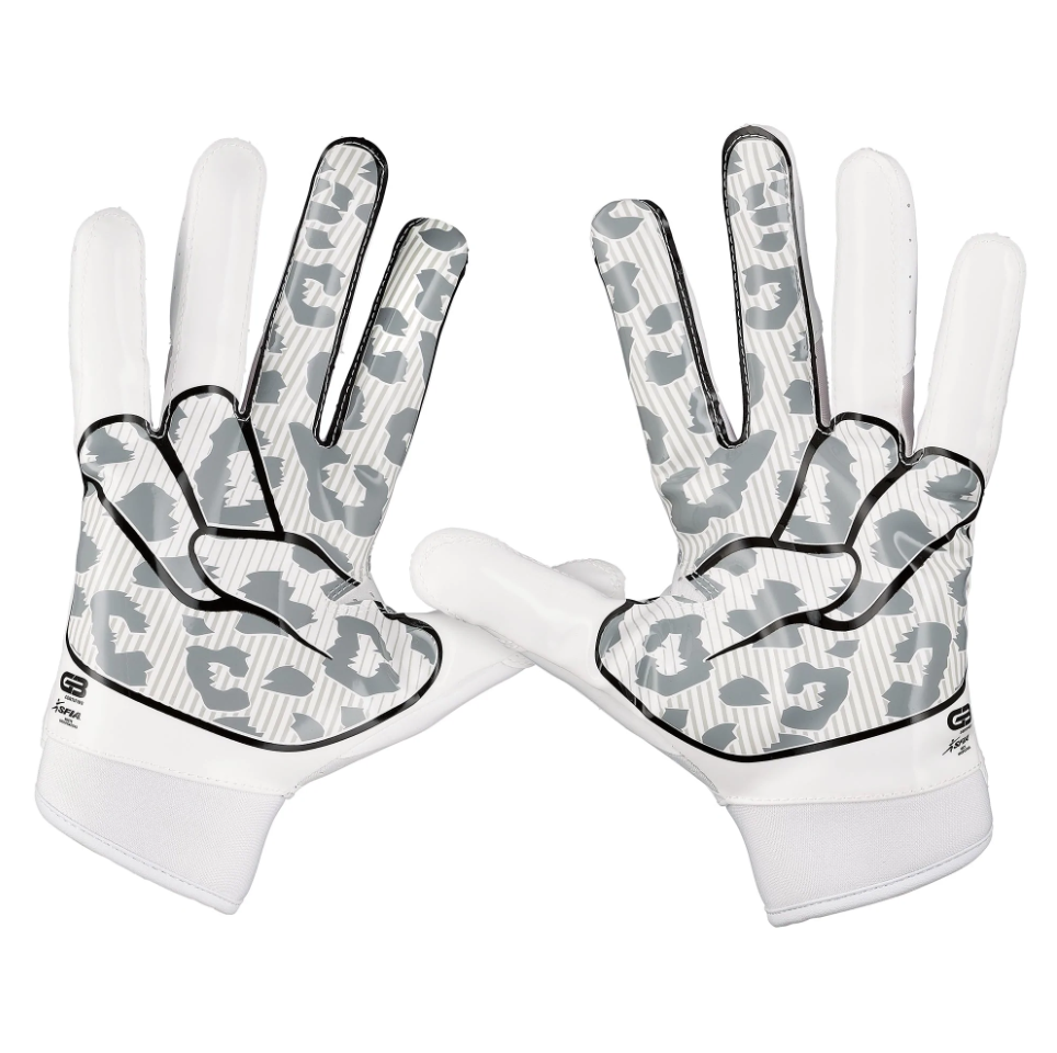 Grip Boost Stealth 5.0 White Cheetah Gloves – www.SportsTakeoff.com