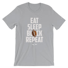 Eat Sleep Block Repeat T-shirt white - SportsTakeoff 